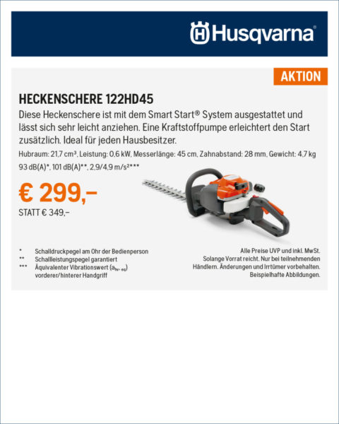 Hq Anzeigen Fr�hjahrsaktion 2021 2sp Rz Heckenschere 122hd45 Kopie