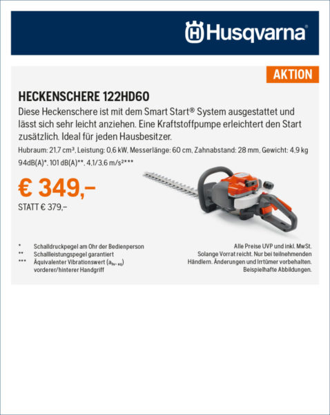 Hq Anzeigen Fr�hjahrsaktion 2021 2sp Rz Heckenschere 122hd60 Kopie