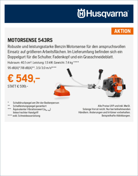 Hq Anzeigen Fr�hjahrsaktion 2021 2sp Rz Motorsense 543rs Kopie