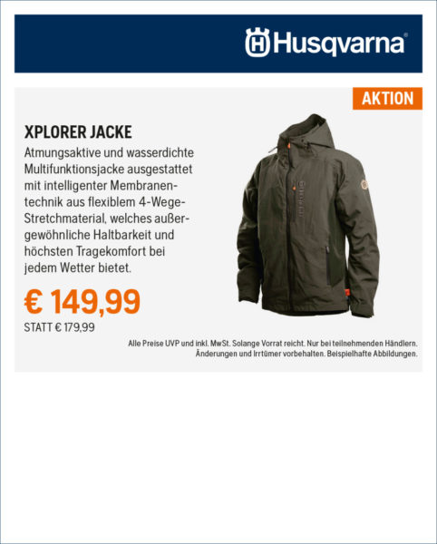 Hq Anzeigen Fr�hjahrsaktion 2021 2sp Rz Xplorer Jacke